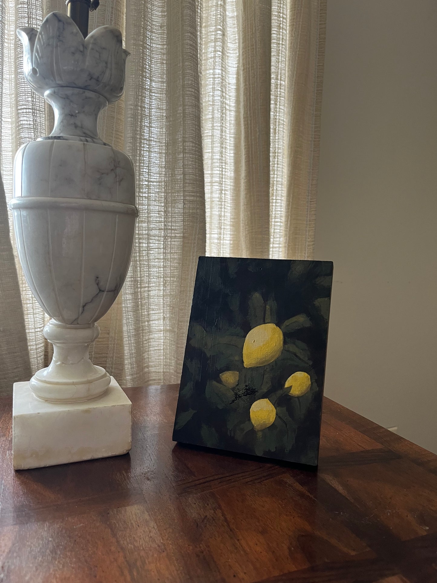 Lemon tree painting