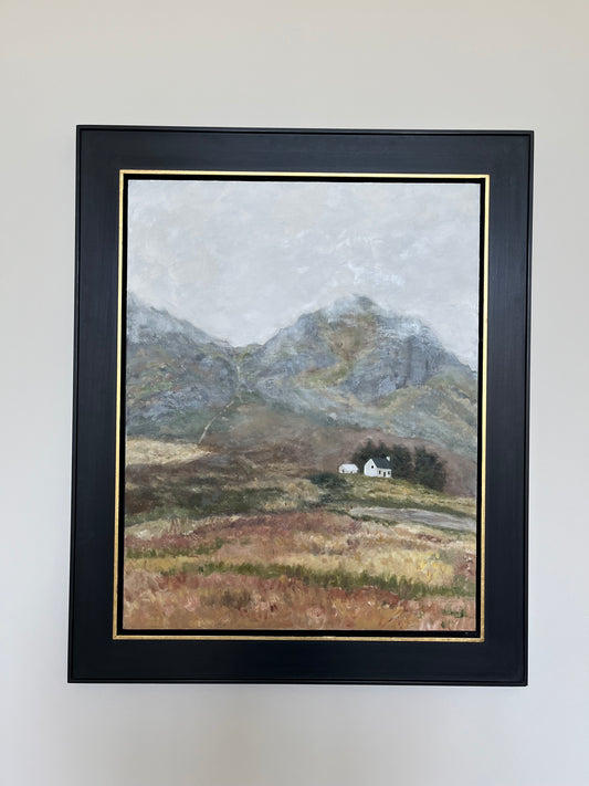 Irish landscape oil painting