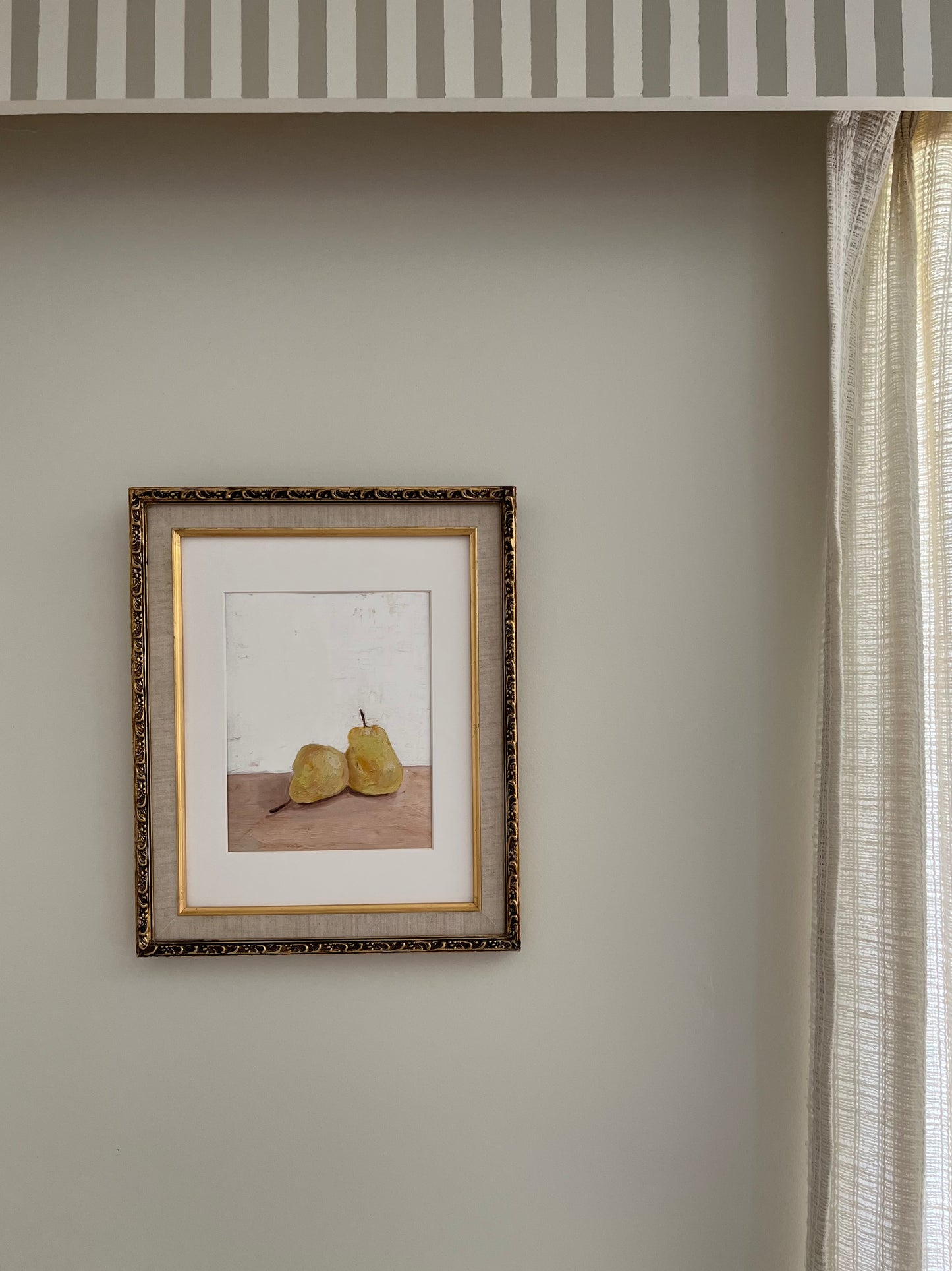 “Pears” still life art print