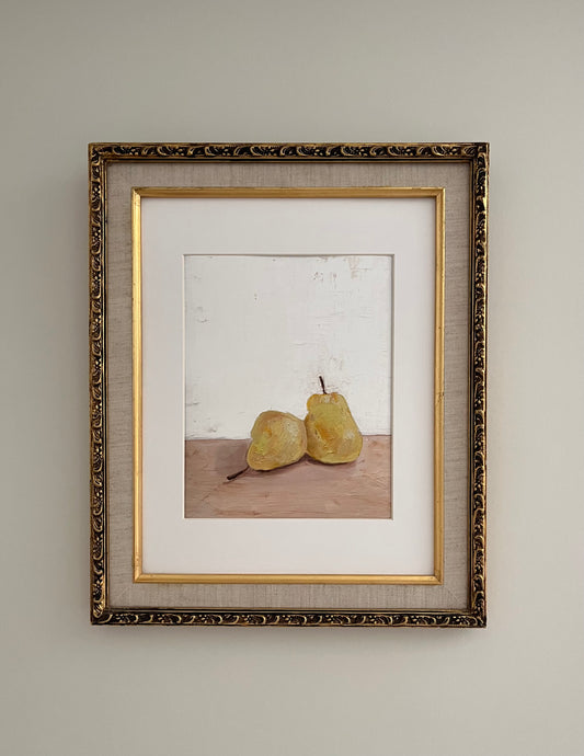 “Pears” still life art print