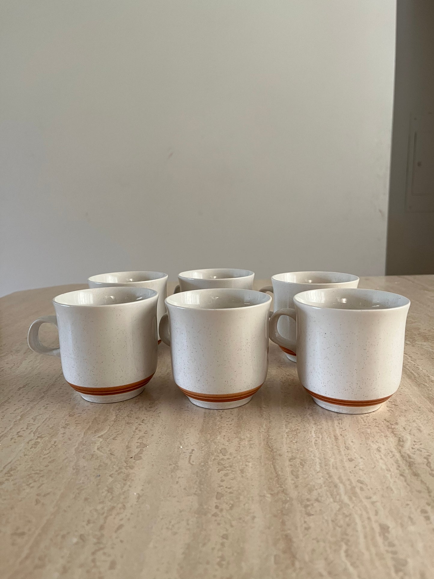 Japanese stoneware mugs